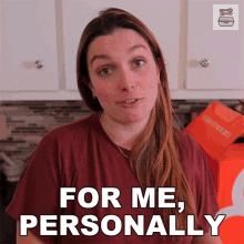 For Me Personally Emily Brewster GIF - For Me Personally Emily Brewster Food Box Hq GIFs