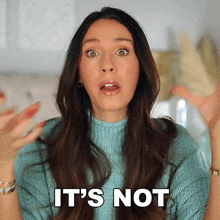 It'S Not Great For Us Shea Whitney GIF - It'S Not Great For Us Shea Whitney That Is Not Ideal For Us GIFs