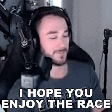 I Hope You Enjoy The Race Anthony Alfredo GIF - I Hope You Enjoy The Race Anthony Alfredo Have Fun In The Race GIFs