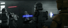 Star Wars Clone Wars GIF - Star Wars Clone Wars Corridor GIFs