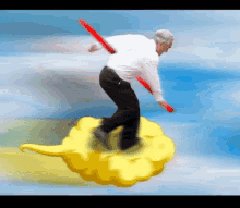 Sebastian Piñera GIF - Sebastian Pinera Flying Kinton Cloud GIFs