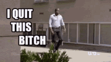 I Quit This Bitch - Psych GIF