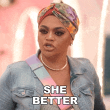 She Better Not Play With Me Gaelle GIF - She Better Not Play With Me Gaelle Love & Hip Hop Miami GIFs