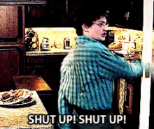 Shut Up GIF - Harry Potter Daniel Radcliffe Shut Up GIFs