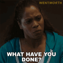What Have You Done Doreen Anderson GIF - What Have You Done Doreen Anderson Wentworth GIFs