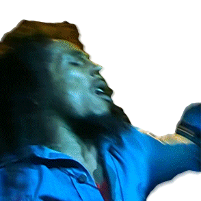 Dancing Robert Nesta Marley Sticker - Dancing Robert Nesta Marley Bob Marley Stickers