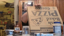 Where The Hell Is My Pizza Mad GIF - Where The Hell Is My Pizza Mad Slamming Pizza Box GIFs