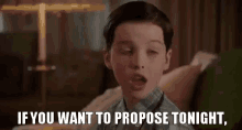 Go For It GIF - If You Want To Propose Tonight You Have My Blessing Blessing GIFs