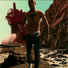 Middle Finger Lil Skies GIF - Middle Finger Lil Skies Signs Of Jealousy Song GIFs