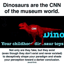 dinosaurs fake