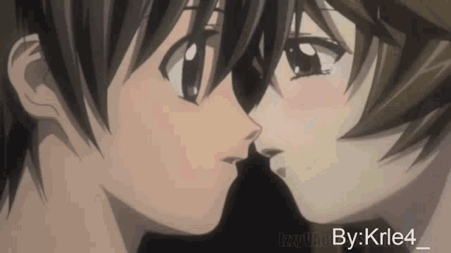Anime Hug Kissing GIF - Anime Hug Kissing Hug - Discover & Share GIFs