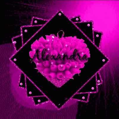Alexandra Alexandra Name GIF - Alexandra Alexandra Name Purple - Discover &  Share GIFs