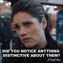 Did You Notice Anything Distinctive About Them Maggie Bell GIF - Did You Notice Anything Distinctive About Them Maggie Bell Missy Peregrym GIFs