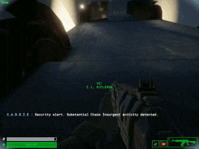 a screenshot of a video game that says ' yes c.j. rifleman ' on the screen