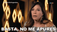 Basta No Me Apures Cathy Fulop GIF - Basta No Me Apures Cathy Fulop Masterchef Argentina GIFs