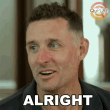 Alright Michael Hussey GIF - Alright Michael Hussey Quick Heal Bhajji Blast With Csk GIFs