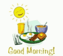 Good Morning Breakfast GIF - Good Morning Breakfast GIFs