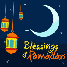 Ramadan Blessings Of Ramadan GIF - Ramadan Blessings Of Ramadan Moon GIFs