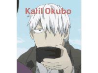 Anime Okubo Sticker
