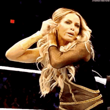 trish stratus cant hear you cleaning ears hearing aids wwe