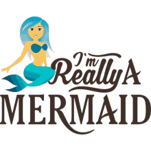 im really a mermaid mermaid life joypixels im a mermaid nereid