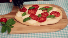 Pizza Caprese GIF