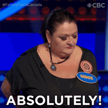 Absolutely Family Feud Canada GIF - Absolutely Family Feud Canada Definitely GIFs