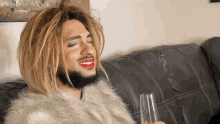 Joanne The Scammer Cheers GIF - Joanne The Scammer Joanne Cheers GIFs