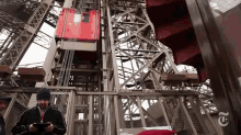 What Does The Eiffel Tower Sound Like? Composer Joseph Bertolozzi Is Set On Finding Out. GIF - Elevator Eiffel Tower Joseph Bertolozzi GIFs