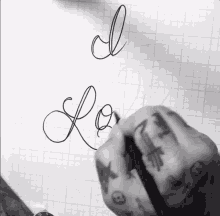 I Love You Calligraphy GIF - I Love You Calligraphy Writing GIFs