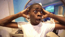 Shocked Black Guy Shocked GIF - Shocked Black Guy Shocked Surprised GIFs