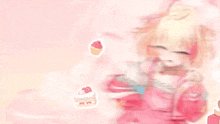 a girl with a speech bubble that says t-i-n