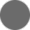 a black circle with a shadow on a white background