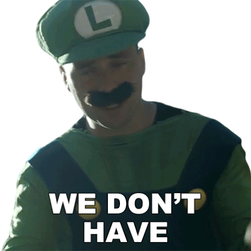 We Dont Have To Do This Anymore Luigi Sticker - We Dont Have To Do This Anymore Luigi Jordyn Stickers