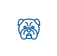 Bulldog Griff Sticker - Bulldog Griff Drakeugriff Stickers