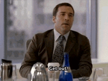 Ari Gold Get Out GIF - Ari Gold Get Out GIFs