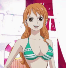 One Piece Nami GIF - One Piece Nami Blinking Eyes GIFs