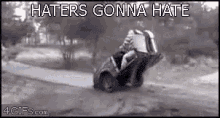 Haters Gonna Hate Vehicle GIF - Haters Gonna Hate Vehicle Tricks GIFs