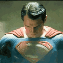 Superman Stare GIF