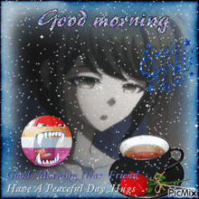 Komaru Naegi Good Morning GIF - Komaru Naegi Komaru Good Morning GIFs
