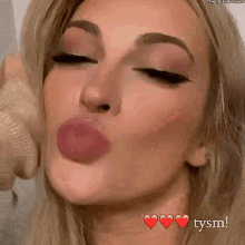 Monika Klisara Kiss GIF - Monika Klisara Kiss Kisses GIFs