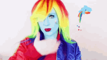 Lillee Jean Rainbow Dash GIF - Lillee Jean Rainbow Dash Smooch GIFs