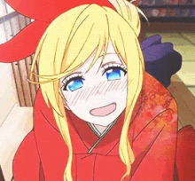 Anime Blushing GIF - Anime Blushing Happy GIFs