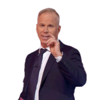 Pointing Gerry Dee Sticker - Pointing Gerry Dee Family Feud Canada Stickers