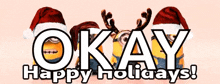 happyholidays holiday minions greetings
