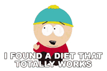 i found a diet that totally works eric cartman skinny cartman south park s4e15