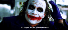Joker Kill The Batman GIF - Joker Kill The Batman Its Simple GIFs