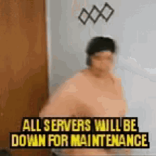 Servers Down For Maintenance Heroes GIF