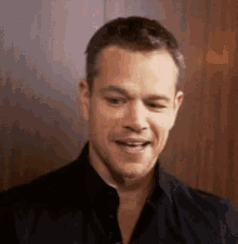 Matt Damon Smile GIF - Matt Damon Smile Smiling GIFs