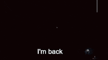 a screenshot of a video game with the words i 'm back at the bottom